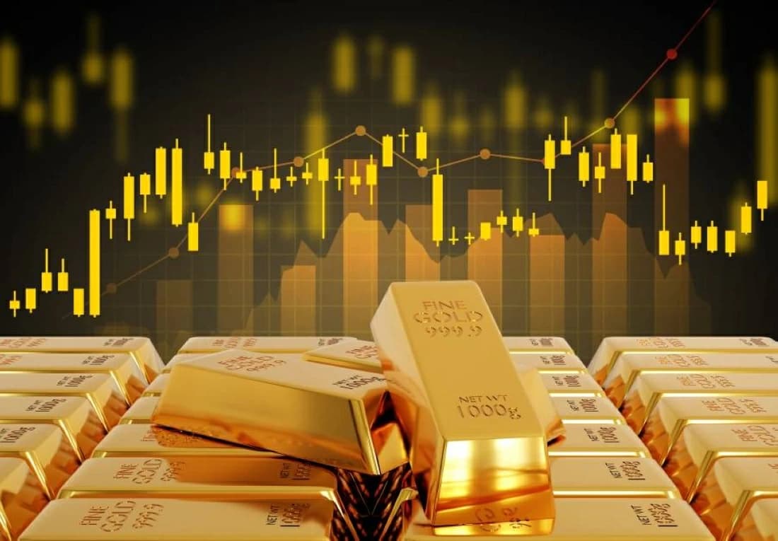Gold pauses near two-month high