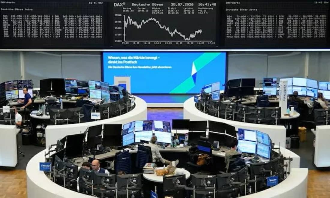تراجع أسهم أوروبا بالتزامن مع ارتفاع النفط والسندات