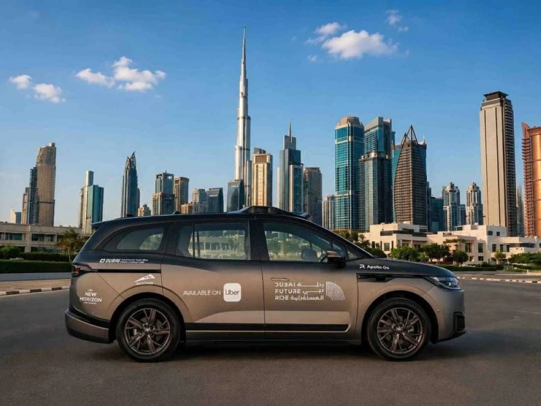 Uber permits Baidu's self-driving cars in Dubai