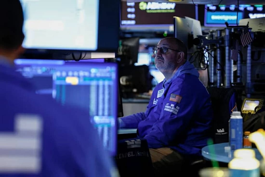 Wall Street opens steady before Powell speech