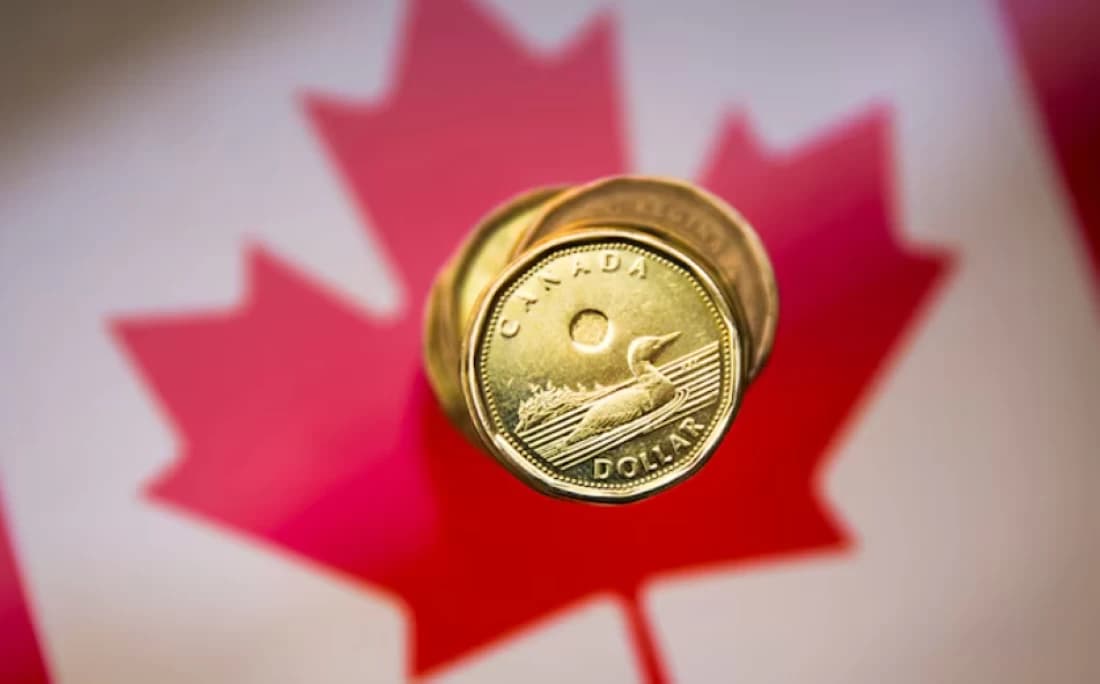 Canadian dollar drops on retail decline
