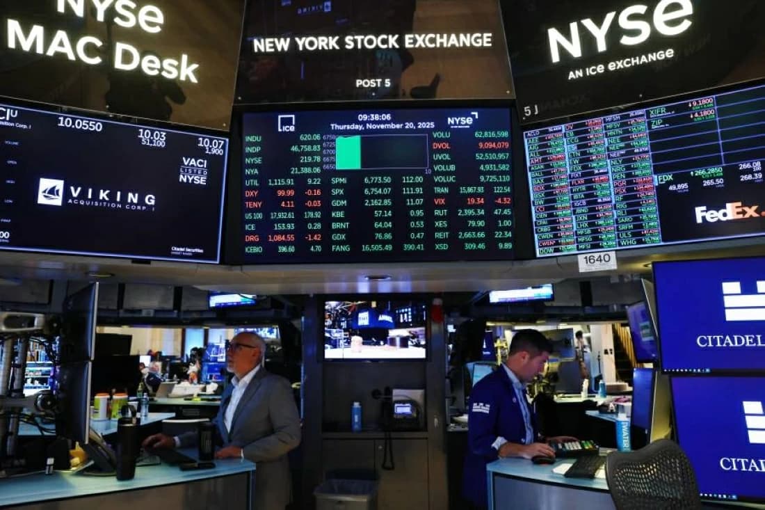 Tech stocks fall as AI dims