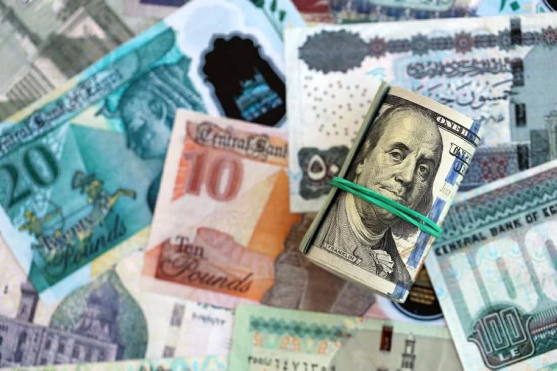 Egyptian dollar rate surpasses 54.55