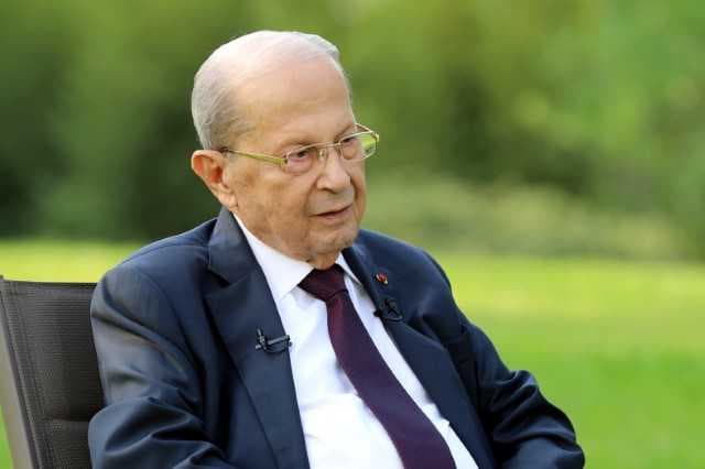 Aoun praises Patriarch Hou2wek as a virtuous shepherd