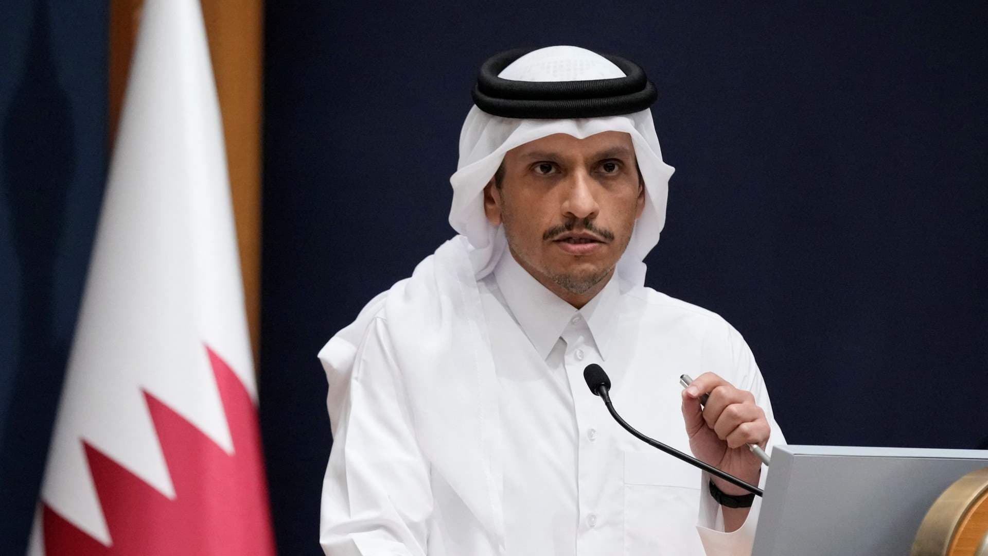 رئيس الوزراء القطري يصل بيروت الخميس