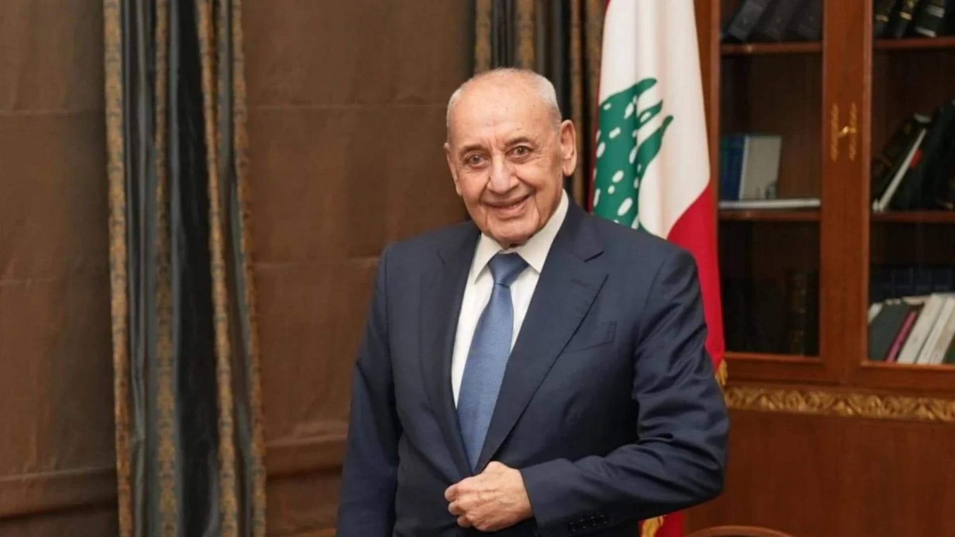 نبيه بري يشير إلى حب السعودية له