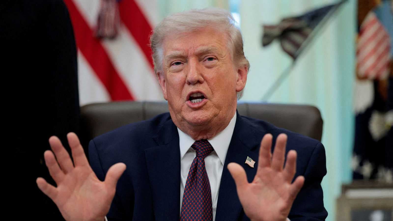Trump warns Canada over fire smoke before semi-finals