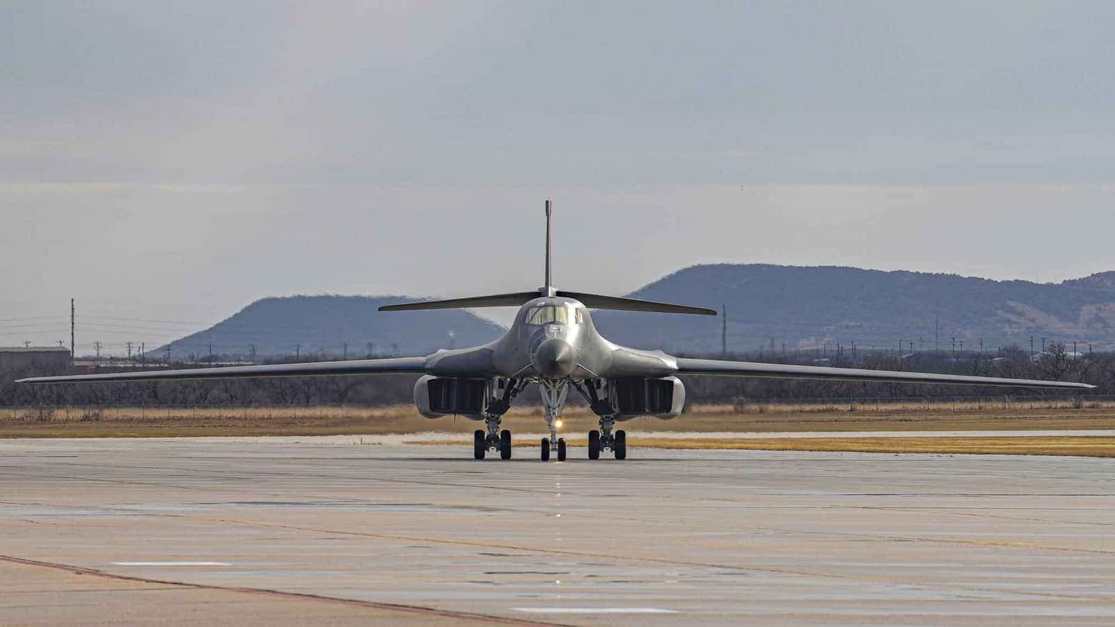 B-1 bomber joins US strikes on Iran Guard