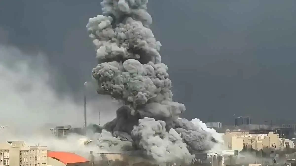 Abadan blast and Strait of Hormuz closed