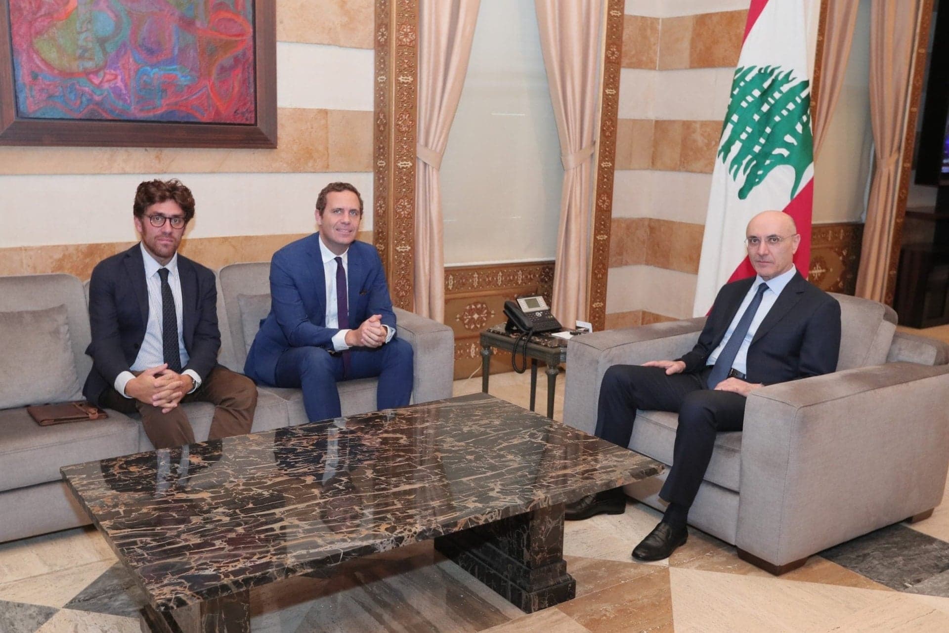 European Official Talks Security Cooperation