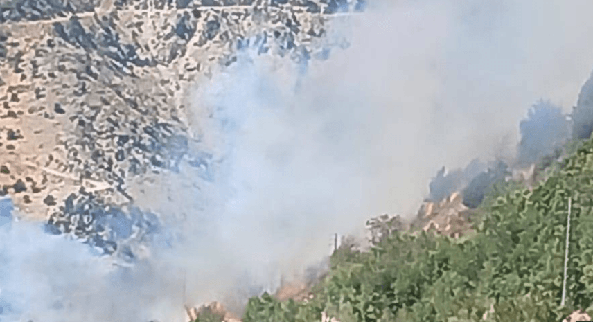Fire Breaks Out in Tannourine Cedar Reserve