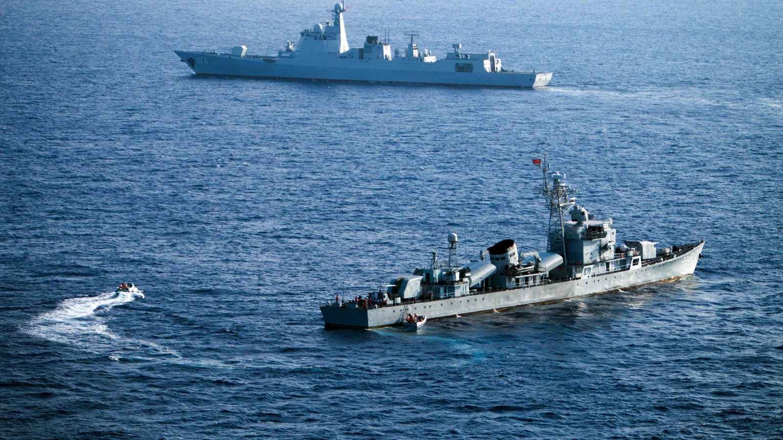 الصين تنفذ مناورات في بحر الصين الجنوبي