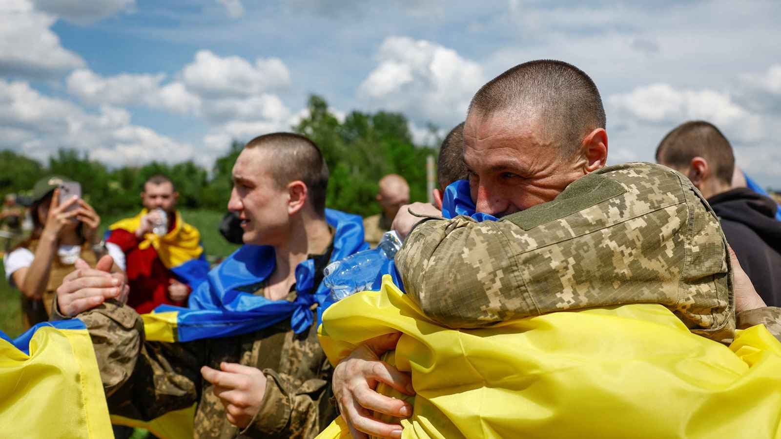 Ukrainian Families Protest in Istanbul