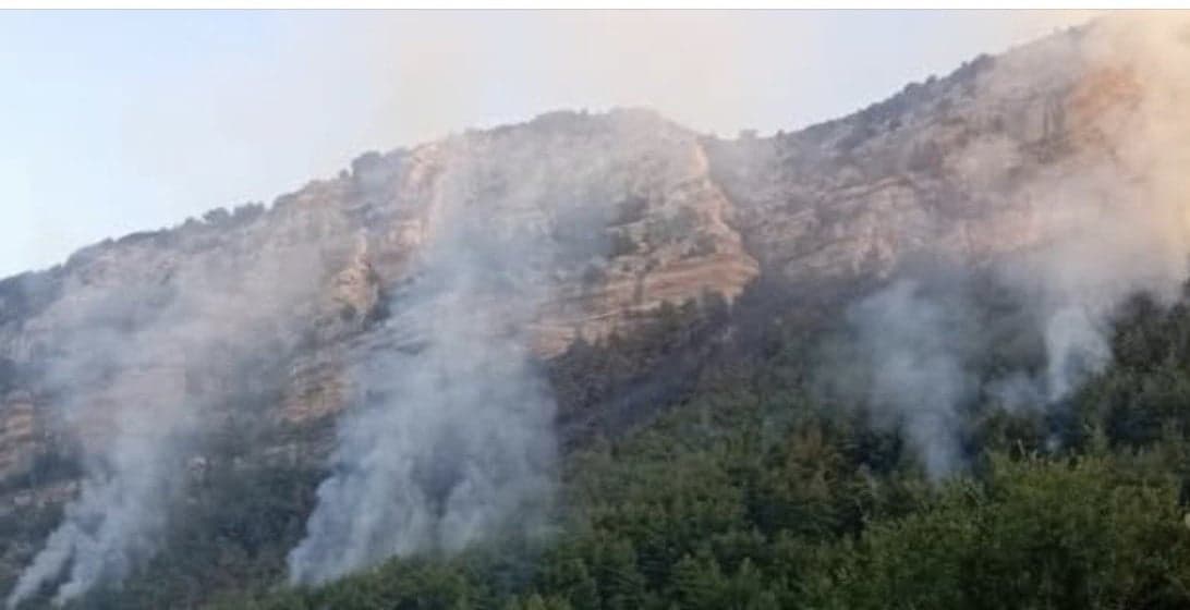 Ongoing Fire at Jebel Aitou
