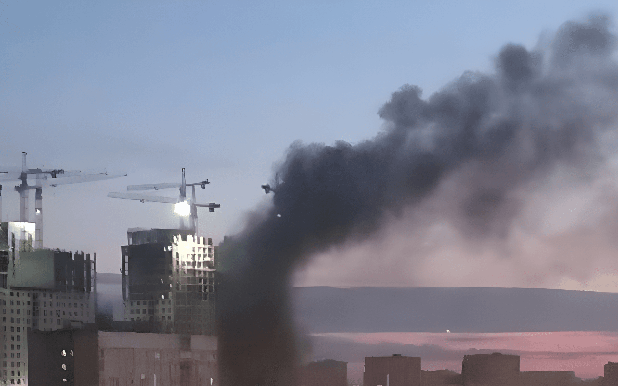 Moscow Faces Large-Scale Drone Attack