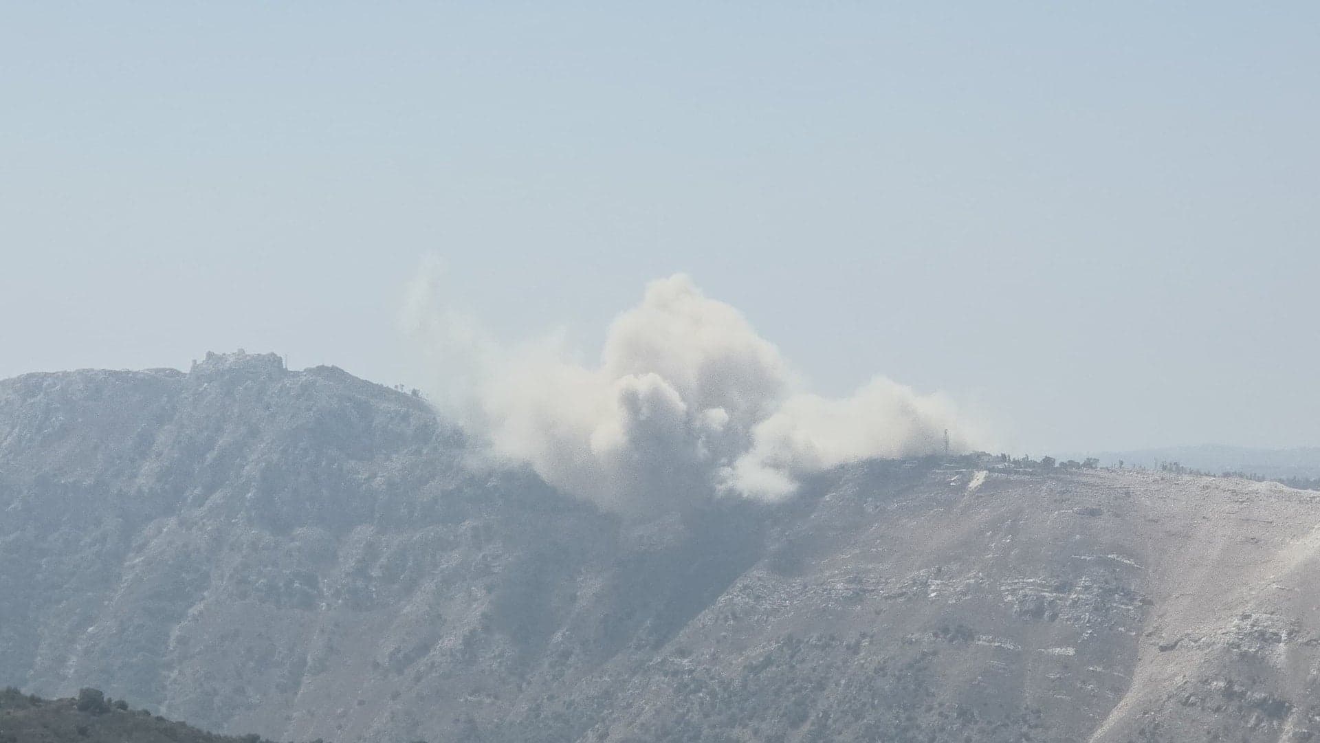 Israeli Army Conducts Two Explosions in Nabatieh