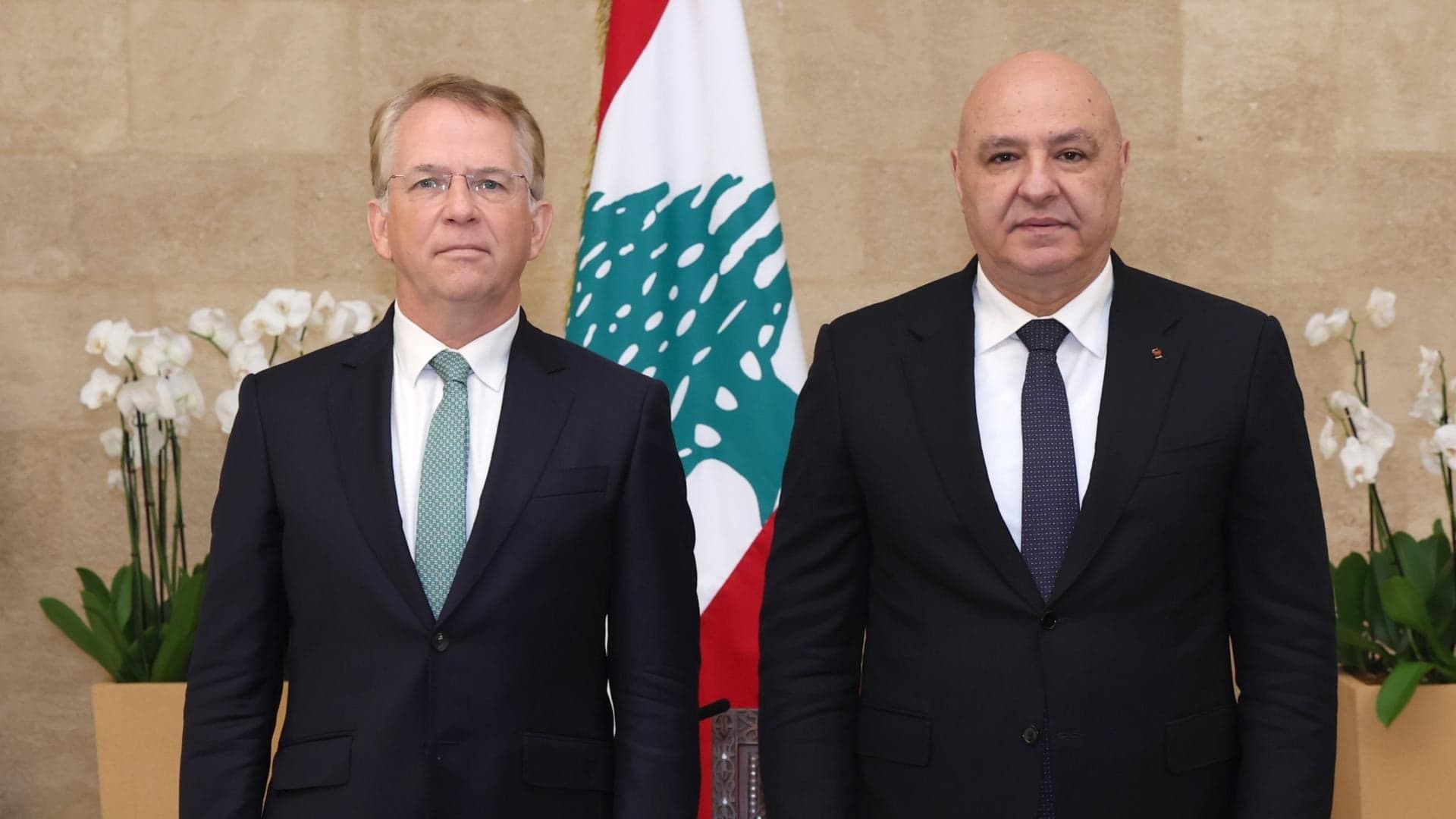 President Aoun accepts ambassador credentials