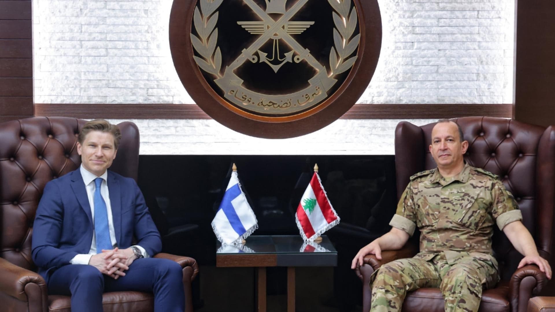 محتوى لقاء هيكل ووزير الدفاع الفنلندي