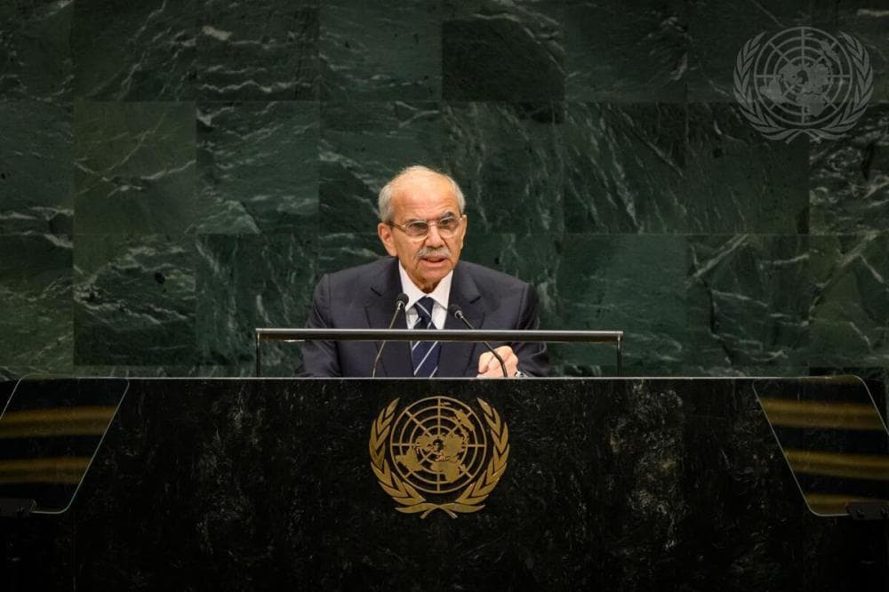 Prime Minister Nofal Saab's UN Speech Text