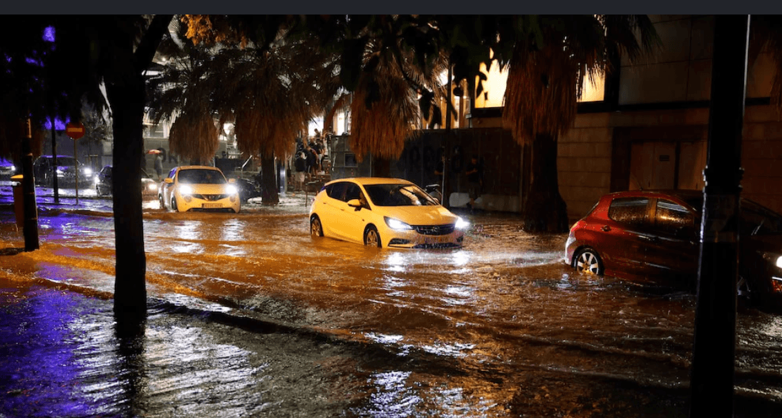 Heavy rains cause transport disruptions in Barcelona and Valencia