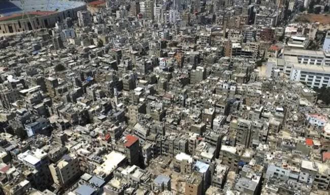 Palestinian Displaced Protest at UNRWA Shatila