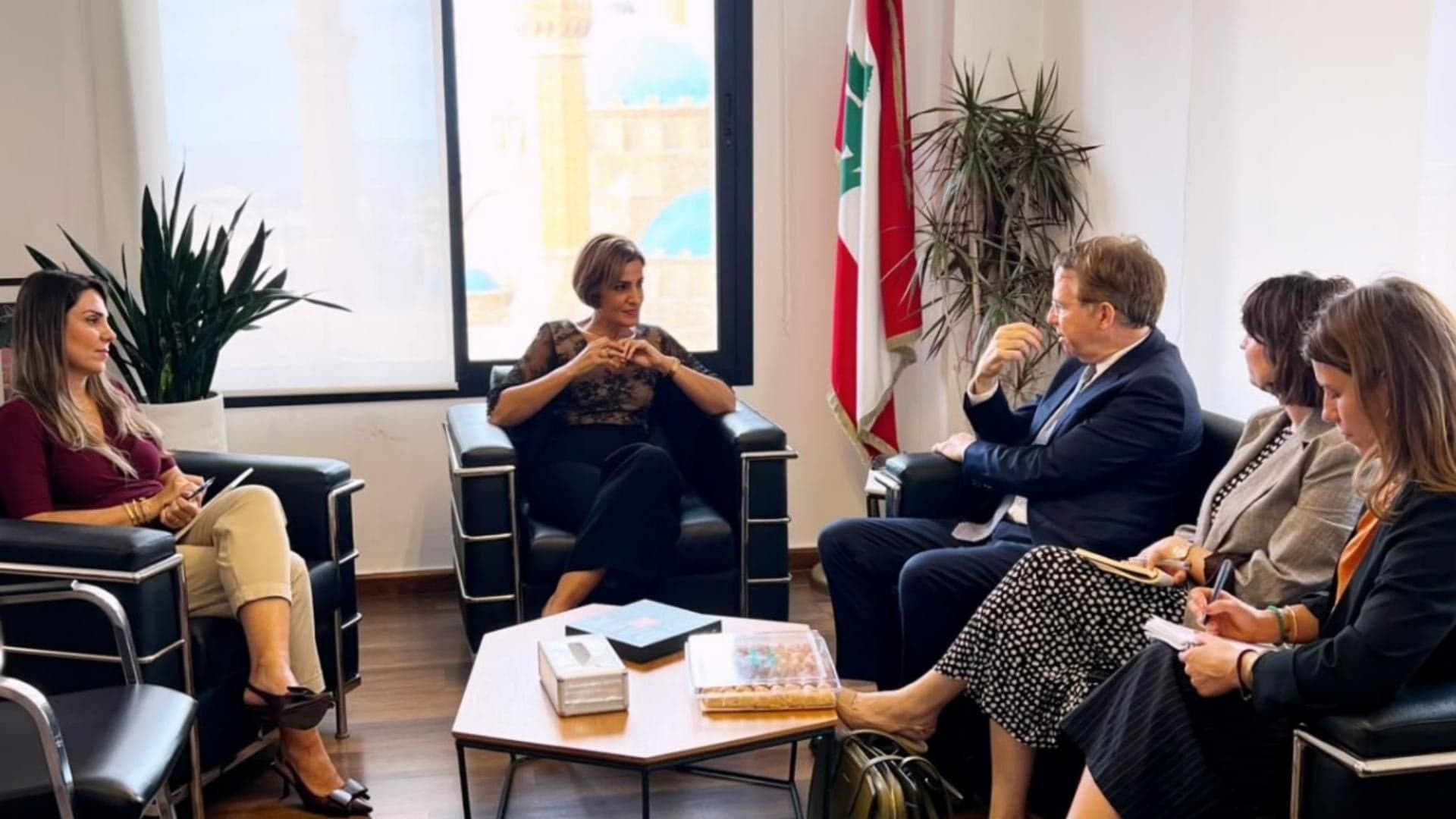 Al-Zein and Dorel aim to boost environmental cooperation