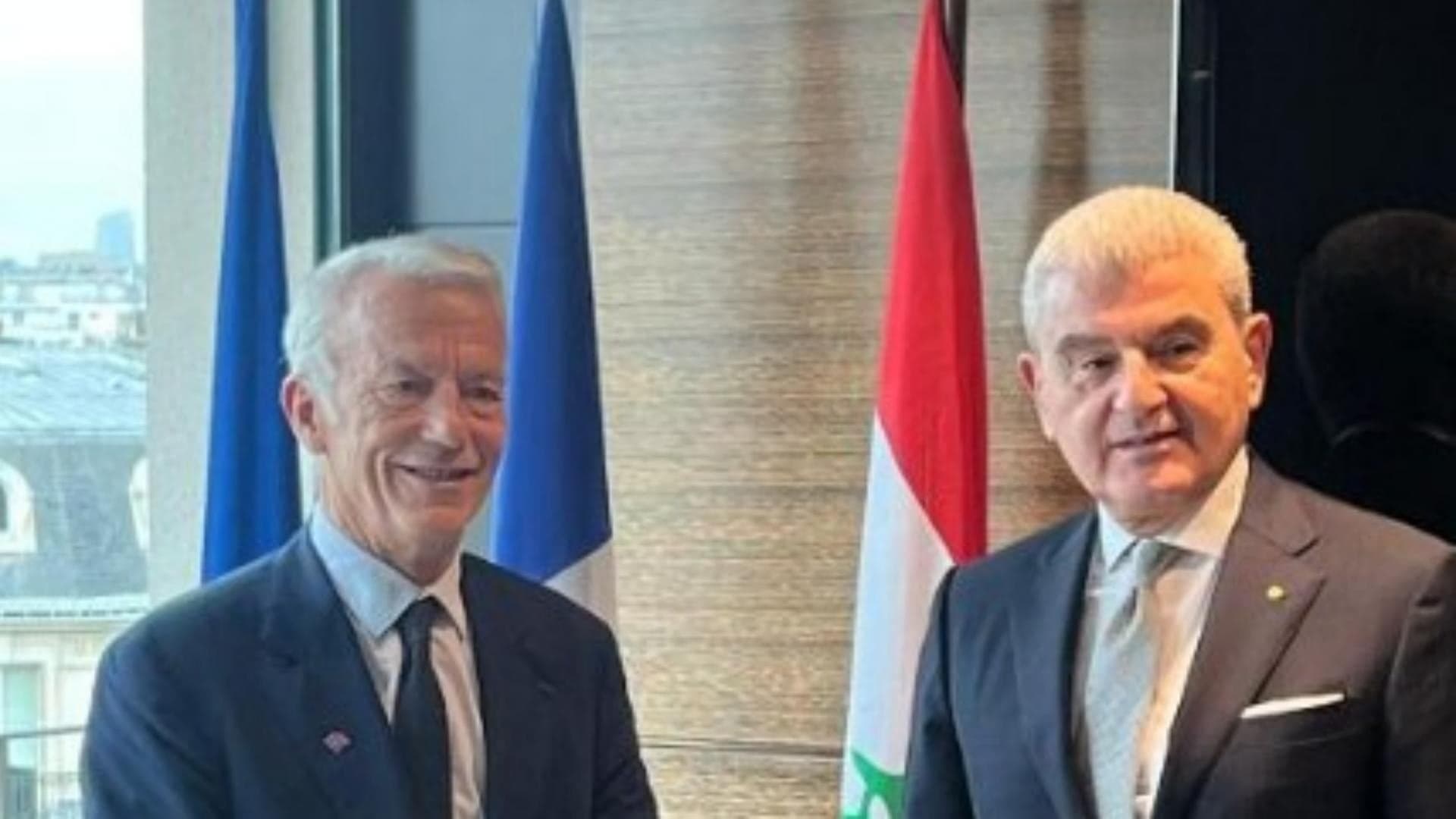 Lebanese-French talks to boost investments