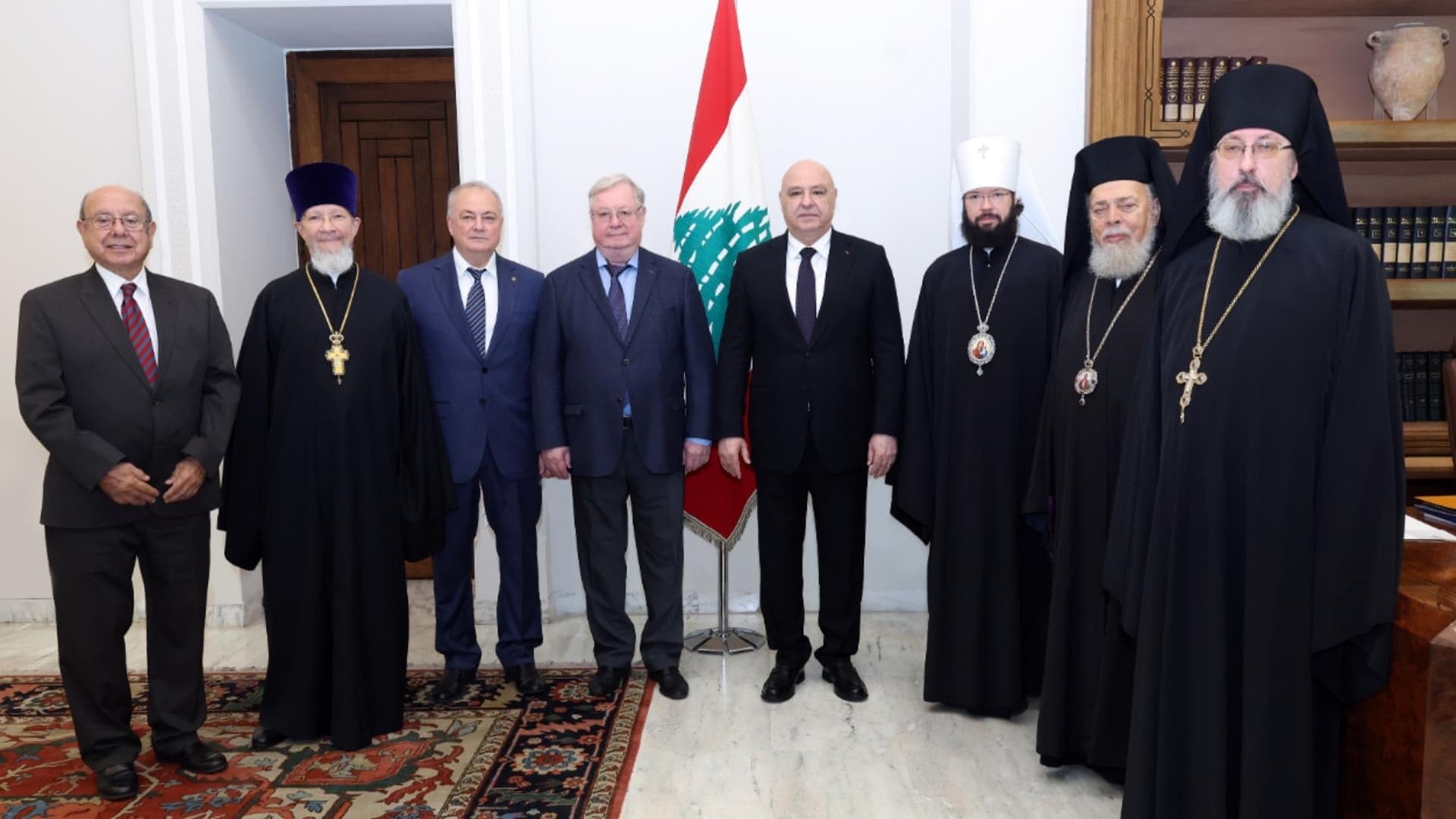 Aoun receives Stepashin