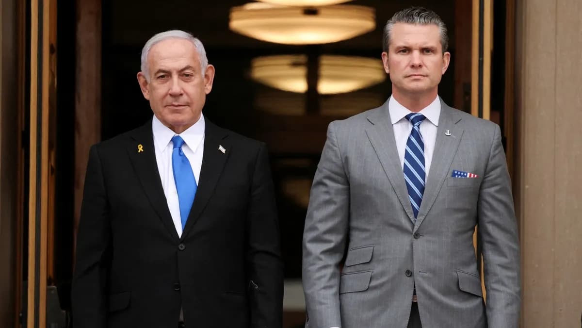 US Defense Secretary meets Netanyahu before Israel elections