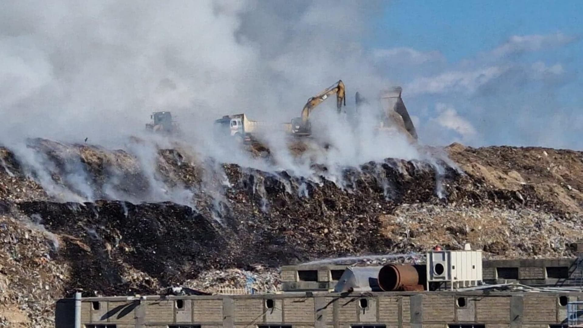 Sidon garbage mountain fire under judicial review