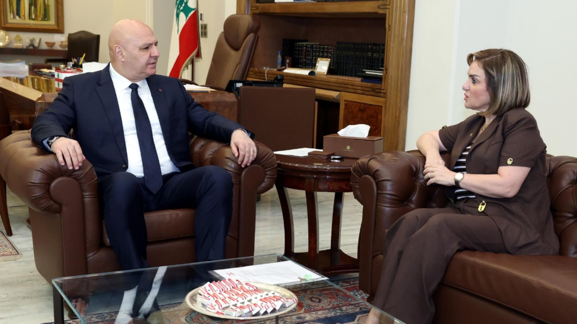 President Aoun reviews Customs report