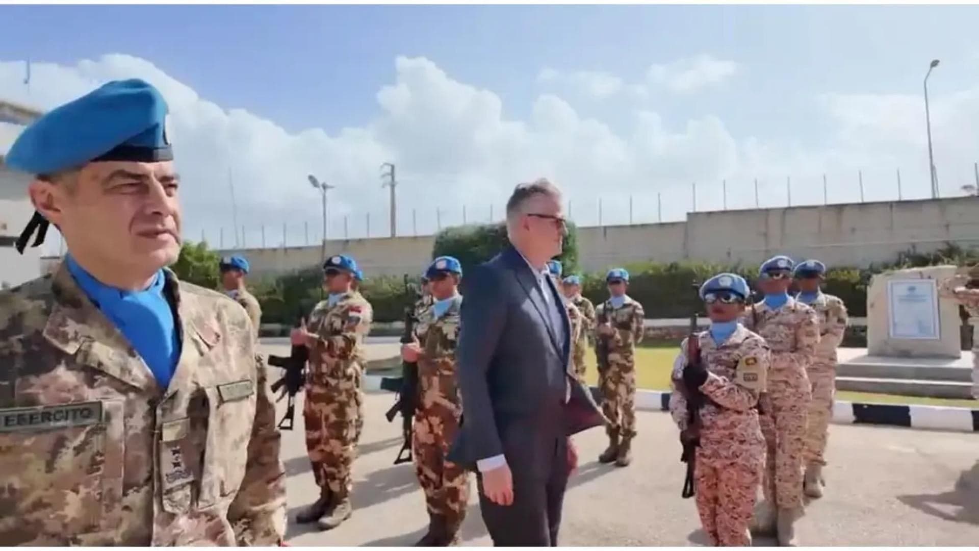 Lacroix Meets with UNIFIL and Lebanese Army