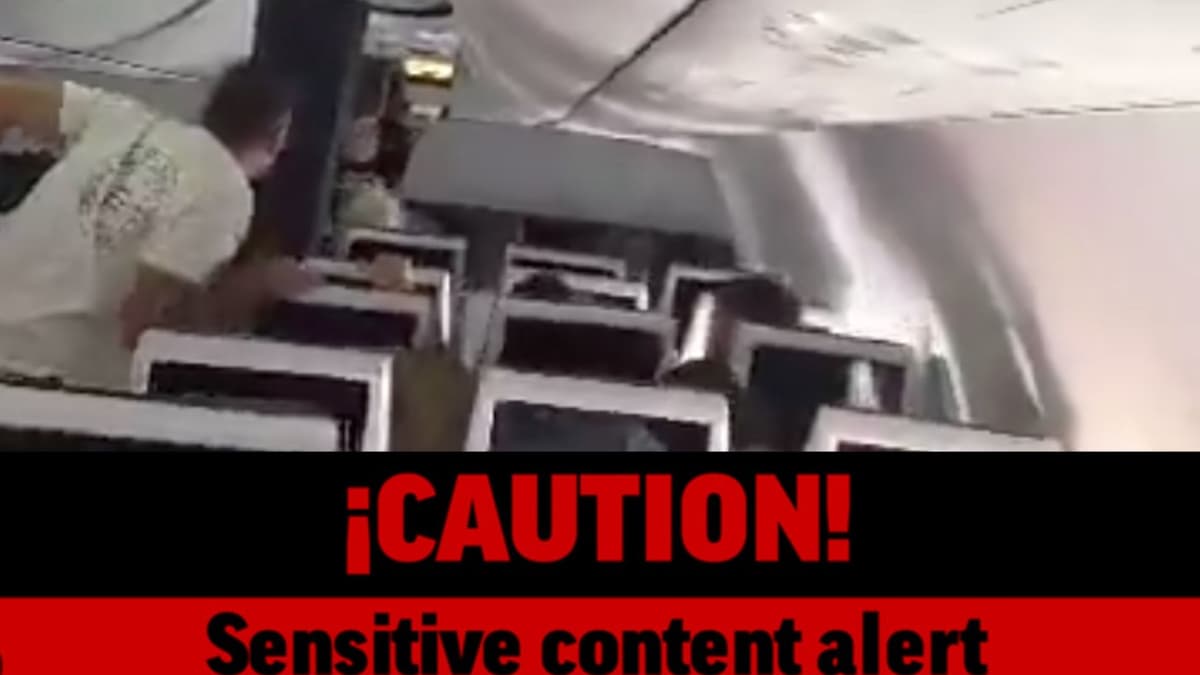 Pilot stabbed onboard as plane drops