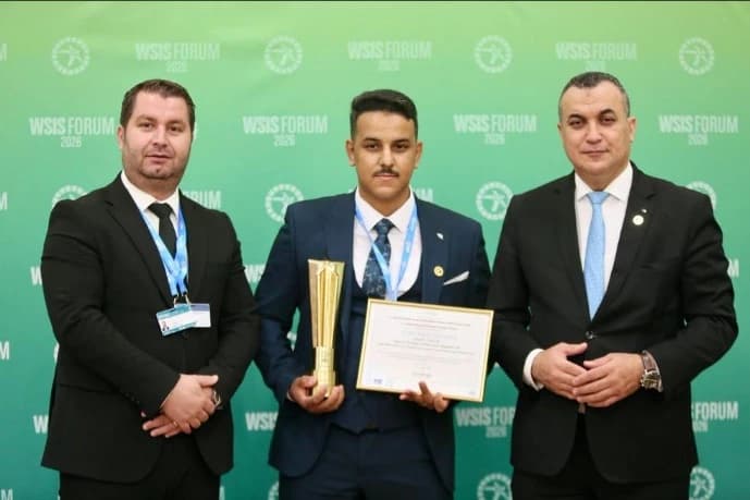 القمة العالمية لمجتمع المعلومات تمنح اتصالات الجزائر جائزة دولية لمشروع "الذكاء الاصطناعي من أجل الإدماج الرقمي" لهاشمي ابراهيم عبد الحق