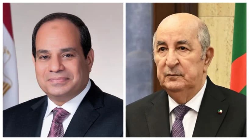 President of Republic speaks with Egyptian leader