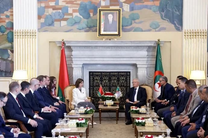Nasrati hosts Belarus parliamentary Chairwoman