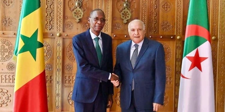 Attaf Meets Senegalese Official