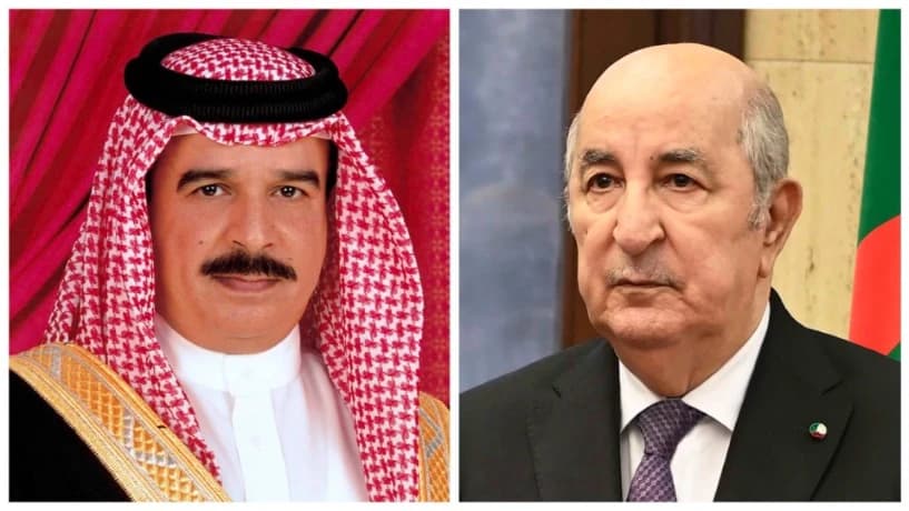 رئيس الجمهورية يتلقى تهاني ملك مملكة البحرين بمناسبة ذكرى عيد الاستقلال واسترجاع السيادة الوطنية