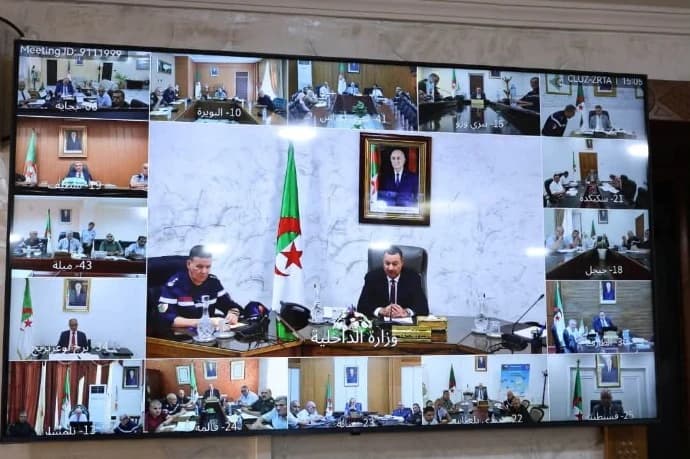 سعيود يناقش تعويض متضرري حرائق الغابات