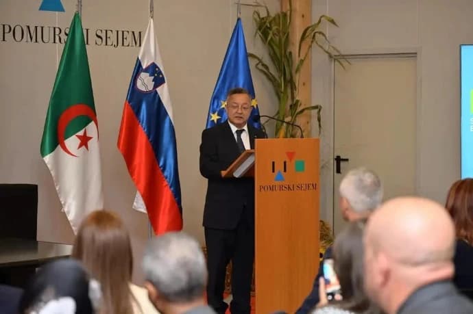 Boudari Attends Algerian-Slovenian Forum