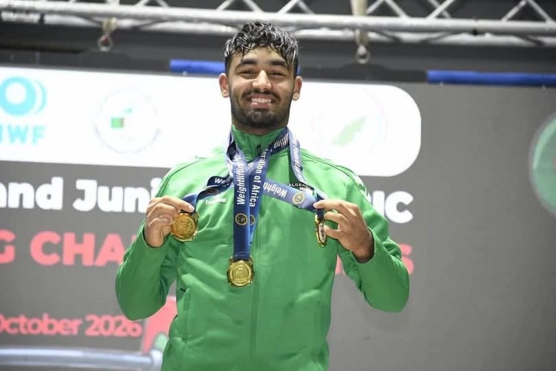 Mostaganem Championship: Naji Earns Six Golds