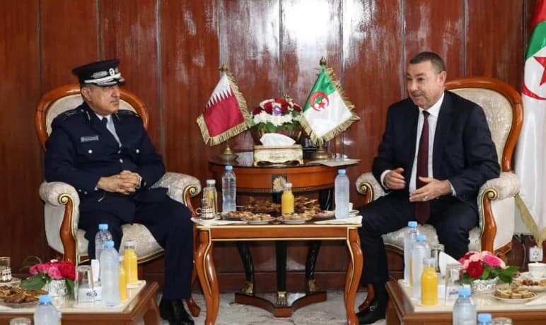 Saoud Meets Qatar Interior Official