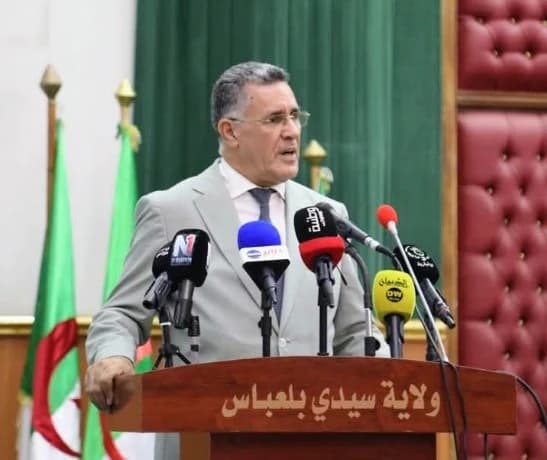 Mostaganem Water Minister on Security