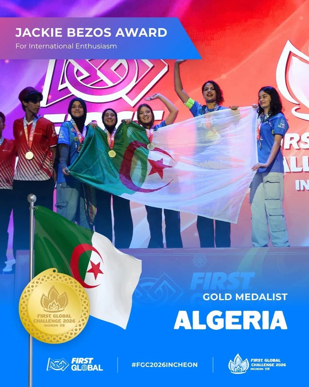 Students secure gold at Korea Robotics Contest
