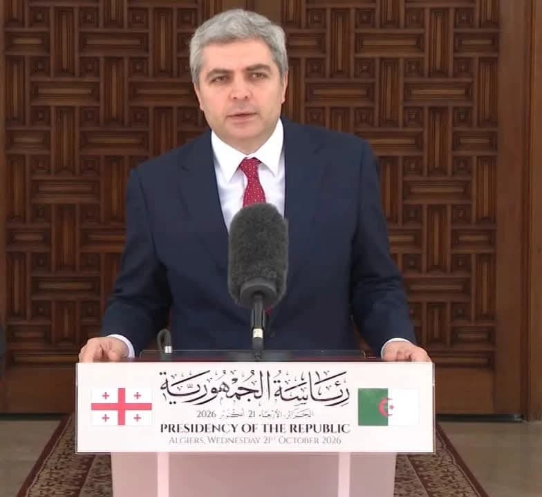 تقدم في علاقات الجزائر وجورجيا
