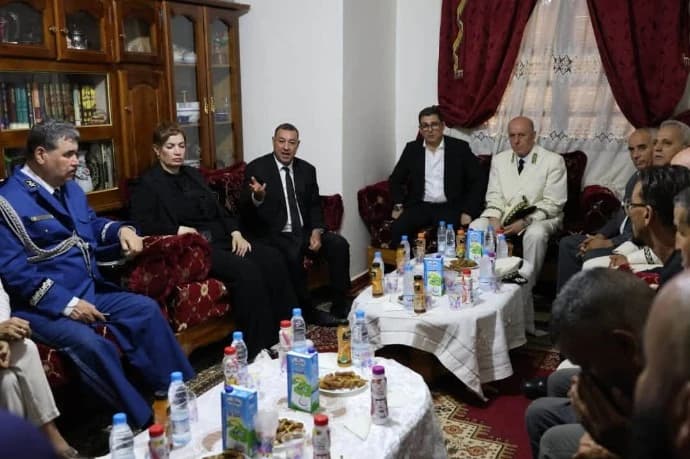 Tlemcen: Saïoud Offers President’s Condolences