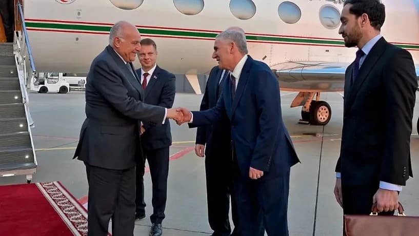 عطاف يبدأ زيارة رسمية إلى بيلاروسيا