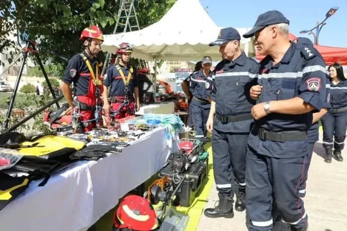 مدير الدفاع المدني يراجع جاهزية الوحدات بشرق البلاد