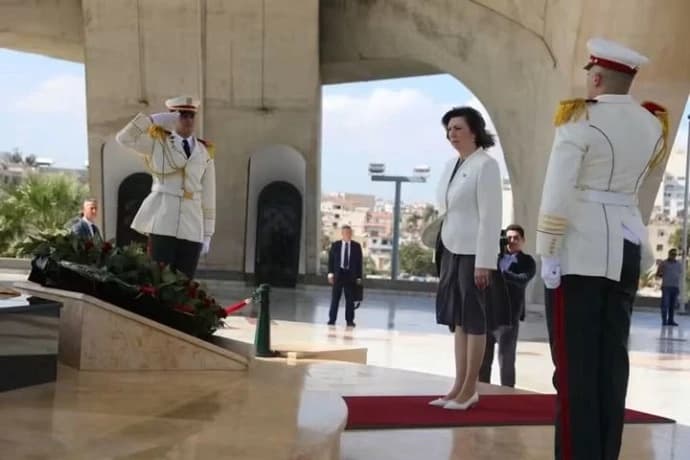 Belarus Chairwoman Honors Martyrs