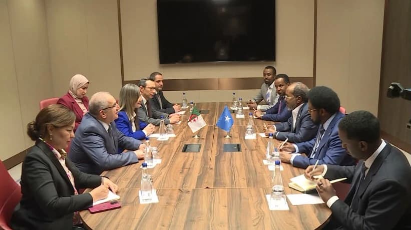 She meets with Somalia's President